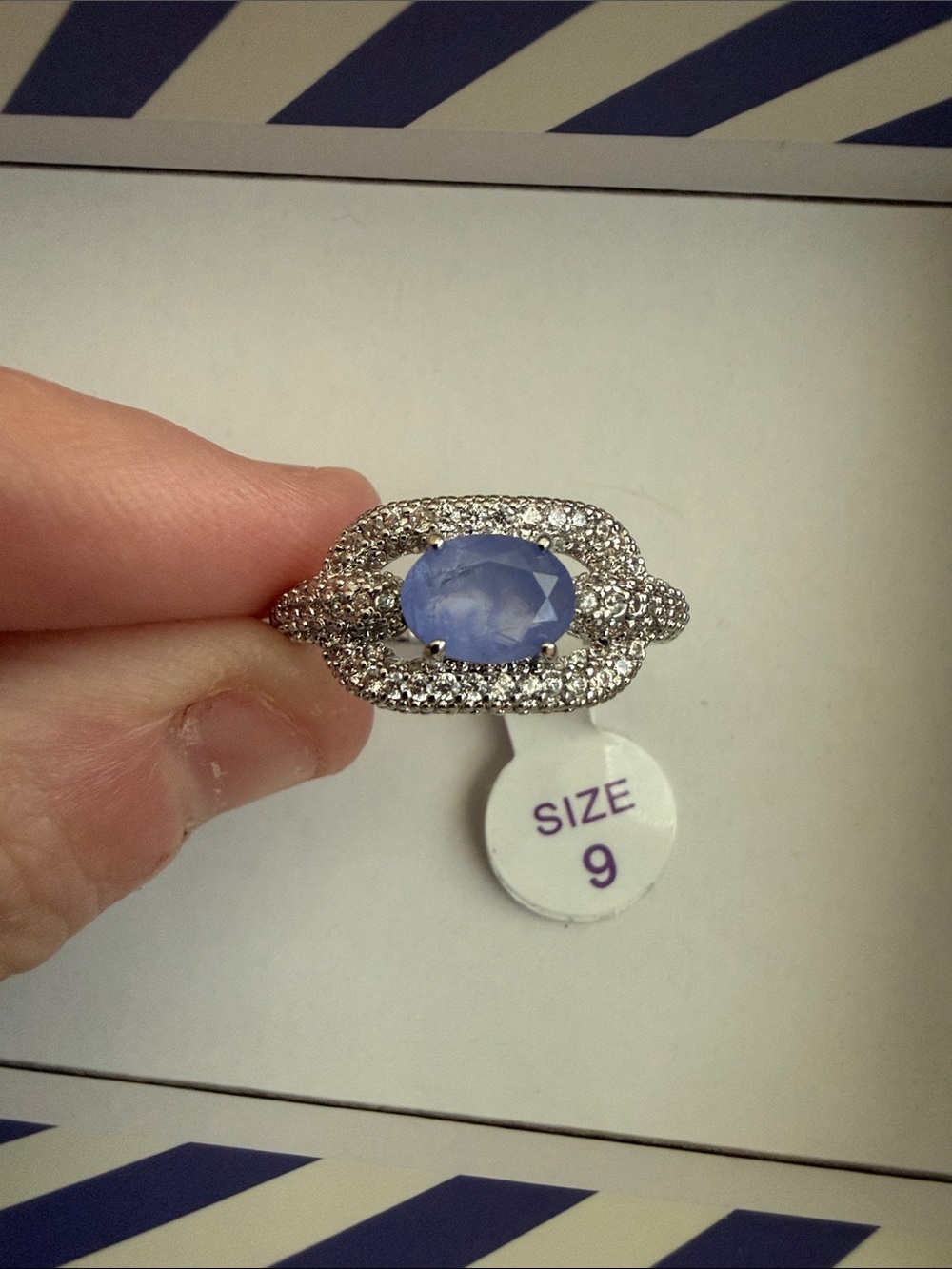 BP OG Ring (name unknown) rhodium plating
